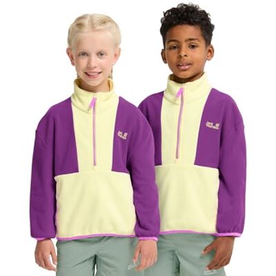 Jack Wolfskin flickor Colorblock Taunus Hz K fleecetröja Jack Wolfskin flickor Colorblock Taunus Hz K fleecetröja