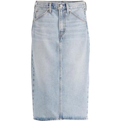 Levi's Hr Back Slit Skirt Riveting Clean Hem, Riveting Clean Home, 31W Levi's Hr Back Slit Skirt Riveting Clean Hem, Riveting Clean Home, 31W