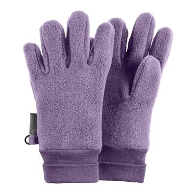 Sterntaler Fingerhandskar av mikrofleece och stretchmaterial (ekologiskt), Lavendel, 7 Sterntaler Fingerhandskar av mikrofleece och stretchmaterial (ekologiskt), Lavendel, 7