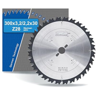 AKE Bluelin 300x30 Z=28 Byte Tänder - Bord- och Panelsågblad AKE Bluelin 300x30 Z=28 Byte Tänder - Bord- och Panelsågblad