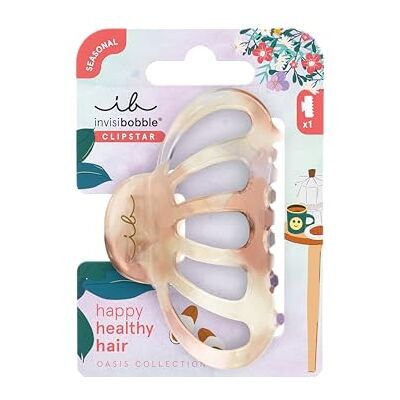 Invisibobble Oasis Clipstar L Heaven Blue - Stor hårklämma för tjockt och lockigt hår Invisibobble Oasis Clipstar L Heaven Blue - Stor hårklämma för tjockt och lockigt hår