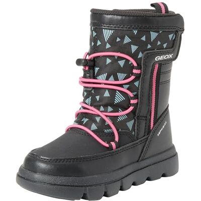 Geox flicka J Willaboom Girl B A ankelbåt, Svart fuchsia, 36 EU Geox flicka J Willaboom Girl B A ankelbåt, Svart fuchsia, 36 EU