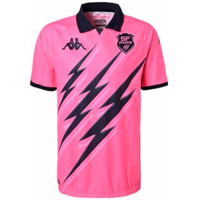 Kappa Stade Français Pro 2025 Rosa XL - Fotbollströja Kappa Stade Français Pro 2025 Rosa XL - Fotbollströja