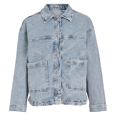 Vila Vijaf L/S denimjacka – Noos, Ljusblå denim, numeric_40 Vila Vijaf L/S denimjacka – Noos, Ljusblå denim, numeric_40