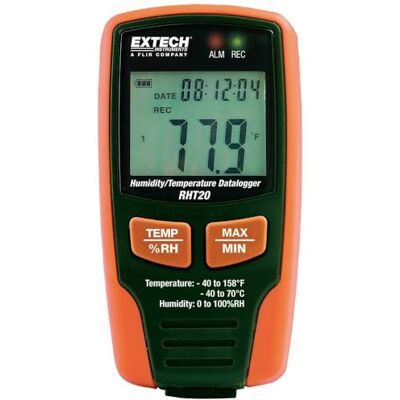 Extech RHT20 Datalogger - Fuktighet & Temperatur - USB Extech RHT20 Datalogger - Fuktighet & Temperatur - USB