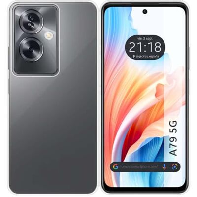 Transparant Silikon Gel Skal TUMUNDOSMARTPHONE Oppo A79 5G Transparant Silikon Gel Skal TUMUNDOSMARTPHONE Oppo A79 5G