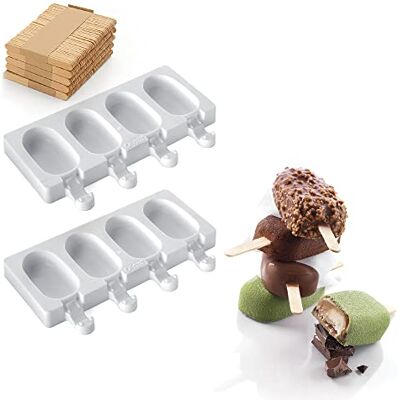 Silikomart - Set med 2 mini iskhellformer - Isformar Silikomart - Set med 2 mini iskhellformer - Isformar