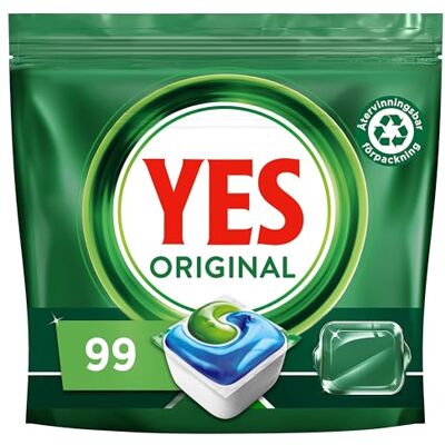 YES All-in-one diskmaskinstabletter - 99 st. YES All-in-one diskmaskinstabletter - 99 st.