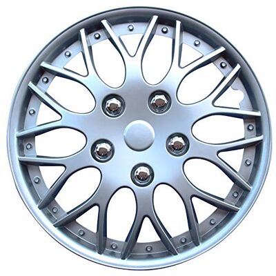 Autostyle Missouri 14-tums Silver Fälgkapsel - Fälgkapsel Autostyle Missouri 14-tums Silver Fälgkapsel - Fälgkapsel