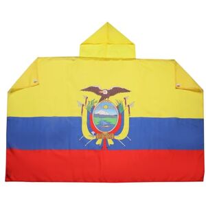 AZ FLAG Ecuadors flagga 150 x 90 cm Ecuadoriansk flagga cape 100% polyester med integrerade ärmar Body Flag 80 g