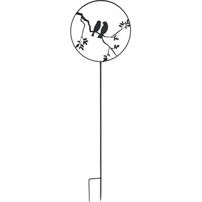 Louis Moulin Trädgårdsdekoration för plantering av fåglar – 122 cm, metallsnitt, UV-beständig och frostbeständig epoxifärg, perfekt för trädgård, terrass och rabatt Louis Moulin Trädgårdsdekoration för plantering av fåglar – 122 cm, metallsnitt, UV-beständig och frostbeständig epoxifärg, perfekt för trädgård, terrass och rabatt