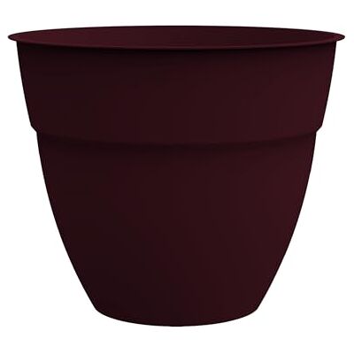 EDA Osaka blomkruka Ø 20 cm volym 2,6 L Ø 19,3 x H 16 cm vinröd EDA Osaka blomkruka Ø 20 cm volym 2,6 L Ø 19,3 x H 16 cm vinröd