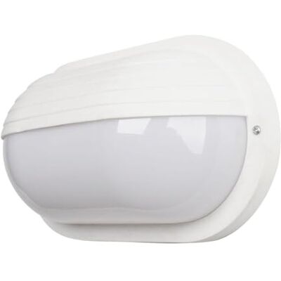 VoltShine Oval förlängning – vit kanopis, 1 port E27, mått 10 x 26 x 15 cm, IP44, perfekt för utomhusbruk, robust och funktionell VoltShine Oval förlängning – vit kanopis, 1 port E27, mått 10 x 26 x 15 cm, IP44, perfekt för utomhusbruk, robust och funktionell