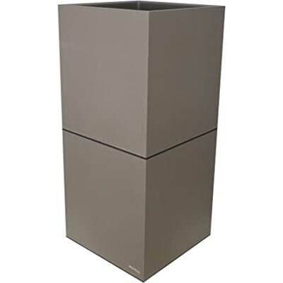 Riviera granitbricka burk, 30 cm x 30 cm x 66 cm, grå Riviera granitbricka burk, 30 cm x 30 cm x 66 cm, grå