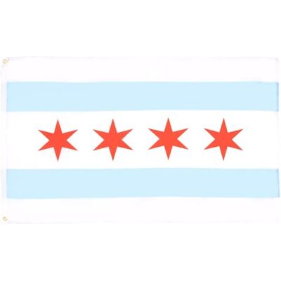 AZ FLAG Chicago flagga 90 x 60 cm amerikansk flagga USA USA 60 x 90 cm flaggor AZ FLAG Chicago flagga 90 x 60 cm amerikansk flagga USA USA 60 x 90 cm flaggor