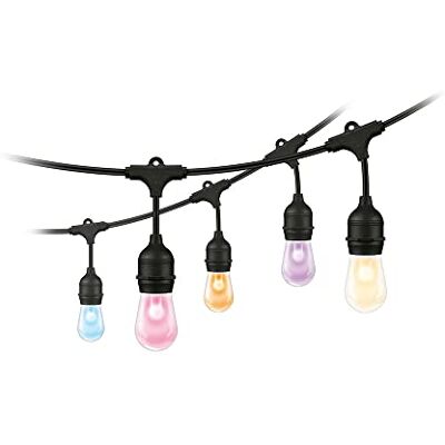 Zarivy Lys upp dina utomhus med RGB WiFi-girlang modell 929003213201. Lägg till en levande och personlig touch till dina fester, enkelt styra den från din mobil! Zarivy Lys upp dina utomhus med RGB WiFi-girlang modell 929003213201. Lägg till en levande och personlig touch till dina fester, enkelt styra den från din mobil!