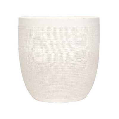 Creative Kruka, vit, 30 cm rund Creative Kruka, vit, 30 cm rund