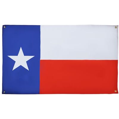 AZ FLAG Texas flagga 150x90 cm med 4 öljetter, Texas-flagga för balkong eller vägg AZ FLAG Texas flagga 150x90 cm med 4 öljetter, Texas-flagga för balkong eller vägg