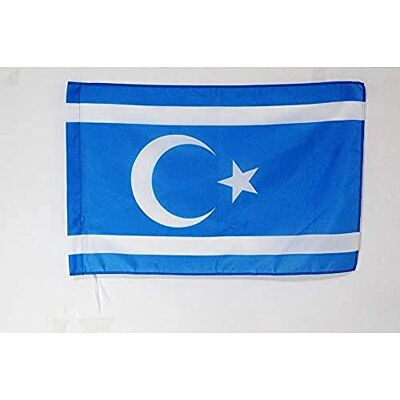 AZ FLAG Irak Turcomans flagga 90 x 60 cm irakiska turkmenernas flagga 60 x 90 cm stånghylsa AZ FLAG Irak Turcomans flagga 90 x 60 cm irakiska turkmenernas flagga 60 x 90 cm stånghylsa