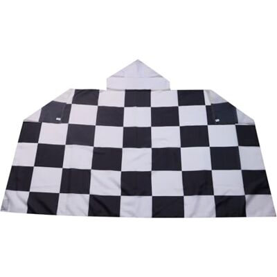 AZ FLAG Svart och vit Damier flagga 150 x 90 cm Damiers flaggkappa bilracing formel 1 100% polyester med integrerade ärmar Body Flag 80 g AZ FLAG Svart och vit Damier flagga 150 x 90 cm Damiers flaggkappa bilracing formel 1 100% polyester med integrerade ärmar Body Flag 80 g