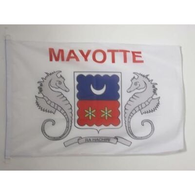 Az Flag - Mayotte Flag - 90x60 cm - utomhus - flag Az Flag - Mayotte Flag - 90x60 cm - utomhus - flag