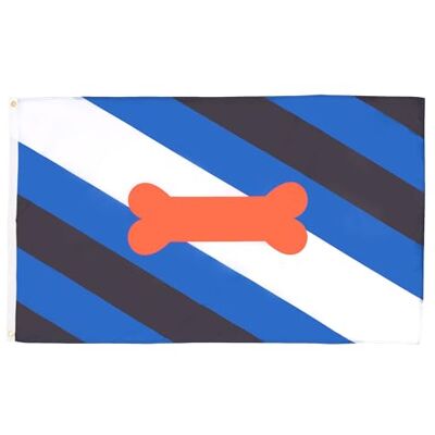AZ FLAG Valp Pride flagga läder valp 90 x 60 cm Lgbt-flagga Bone Dog Pride 100% polyester med integrerade metallöglor Pavilion 50 g AZ FLAG Valp Pride flagga läder valp 90 x 60 cm Lgbt-flagga Bone Dog Pride 100% polyester med integrerade metallöglor Pavilion 50 g