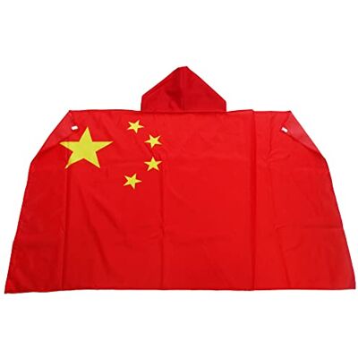 AZ FLAG Kinas flagga 150 x 90 cm Kinesisk flagga cape 100% polyester med integrerade ärmar Body Flag 80 g AZ FLAG Kinas flagga 150 x 90 cm Kinesisk flagga cape 100% polyester med integrerade ärmar Body Flag 80 g
