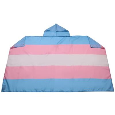 AZ FLAG Transgender regnbågsflagga 150 x 90 cm HBTQ flagga cape trangender regnbåge 100% polyester med integrerade ärmar Body Flag 80 g AZ FLAG Transgender regnbågsflagga 150 x 90 cm HBTQ flagga cape trangender regnbåge 100% polyester med integrerade ärmar Body Flag 80 g