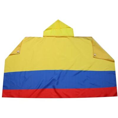 AZ FLAG Colombias flagga 150 x 90 cm Colombiansk flagga cape 100% polyester med integrerade ärmar Body Flag 80 g AZ FLAG Colombias flagga 150 x 90 cm Colombiansk flagga cape 100% polyester med integrerade ärmar Body Flag 80 g