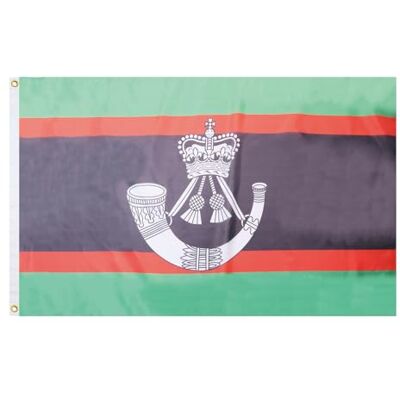 The Rifles - British Army Flag - 90x60cm - Polyester - Flag The Rifles - British Army Flag - 90x60cm - Polyester - Flag