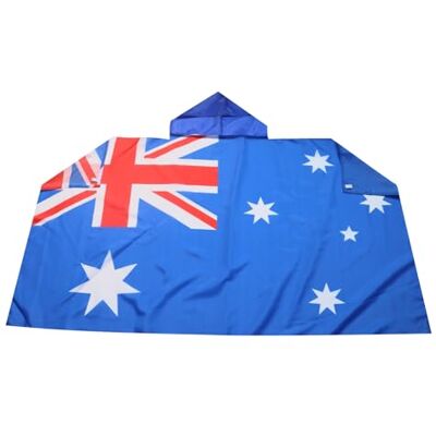 AZ FLAG Australiens flagga 150 x 90 cm Australisk flagga cape 100% polyester med integrerade ärmar Body Flag 80 g AZ FLAG Australiens flagga 150 x 90 cm Australisk flagga cape 100% polyester med integrerade ärmar Body Flag 80 g