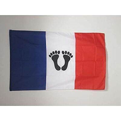 Flagga Frankrike Algeriet 90x60cm - Fotovimpel Flagga Frankrike Algeriet 90x60cm - Fotovimpel