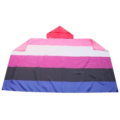 AZ FLAG Homosexuell pride LGBT flagga 150 x 90 cm flytande flagga cape 100% polyester med integrerade ärmar Body Flag 80 g AZ FLAG Homosexuell pride LGBT flagga 150 x 90 cm flytande flagga cape 100% polyester med integrerade ärmar Body Flag 80 g