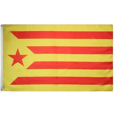AZ FLAG Katalonien flagga Estelada Vermella 90 x 60 cm oberoende katalansk flagga Cataluña groga 60 x 90 cm flaggor AZ FLAG Katalonien flagga Estelada Vermella 90 x 60 cm oberoende katalansk flagga Cataluña groga 60 x 90 cm flaggor