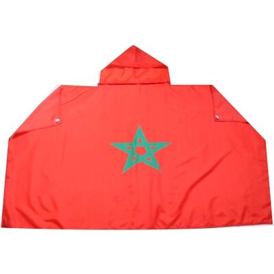 AZ FLAG Cape Marocko 150x90 cm Marockansk Lätt Polyester Inomhusbruk supporterkappa المغرب sydda kanter och lätt finish AZ FLAG Cape Marocko 150x90 cm Marockansk Lätt Polyester Inomhusbruk supporterkappa المغرب sydda kanter och lätt finish