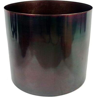Metallplanter med Blad Iridescent Regnbågsfinish 20x18cm - Planter Metallplanter med Blad Iridescent Regnbågsfinish 20x18cm - Planter