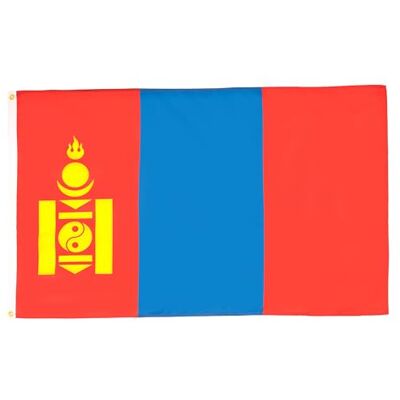 AZ FLAG Mongolisk flagga 150 x 90 cm lättviktig polyester mongolsk flagga med integrerade metallöglor 80 g AZ FLAG Mongolisk flagga 150 x 90 cm lättviktig polyester mongolsk flagga med integrerade metallöglor 80 g