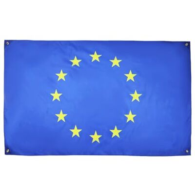 AZ FLAG Europaflagga 150 x 90 cm med 4 öljetter, europeisk flagga för balkong eller vägg AZ FLAG Europaflagga 150 x 90 cm med 4 öljetter, europeisk flagga för balkong eller vägg