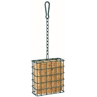 Flamingo Grön smilla matblockhållare 10 x 10 x 3,5 cm fågelmatare metall vattenbeständig Flamingo Grön smilla matblockhållare 10 x 10 x 3,5 cm fågelmatare metall vattenbeständig