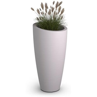 Mayne Modesto 81 cm (32 tum) hög kruka– väderbeständig blomkruka – hållbar inomhus/utomhusdesign för uteplats, veranda eller entré Mayne Modesto 81 cm (32 tum) hög kruka– väderbeständig blomkruka – hållbar inomhus/utomhusdesign för uteplats, veranda eller entré