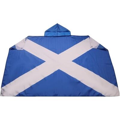 AZ FLAG Skottlands flagga 150 x 90 cm cape med skotsk flagga 100% polyester med integrerade ärmar Body Flag 80 g AZ FLAG Skottlands flagga 150 x 90 cm cape med skotsk flagga 100% polyester med integrerade ärmar Body Flag 80 g