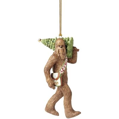 Lenox 895947 Chewbacca med julgransprydnad, semester Lenox 895947 Chewbacca med julgransprydnad, semester