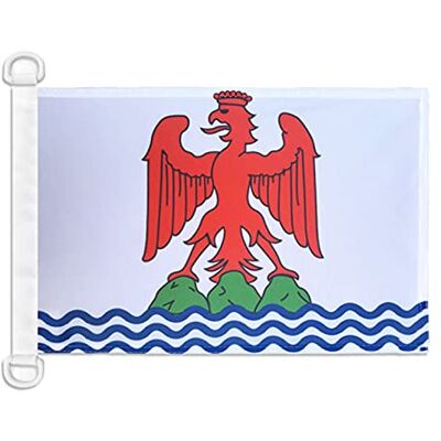 AZ FLAG Båtflagga Franska grevskapet Nice 45x30 cm Plastringar Utomhus- och marint bruk båtflagga vädertålig med dubbelsydda sömmar och förstärkta kanter meshpolyester AZ FLAG Båtflagga Franska grevskapet Nice 45x30 cm Plastringar Utomhus- och marint bruk båtflagga vädertålig med dubbelsydda sömmar och förstärkta kanter meshpolyester
