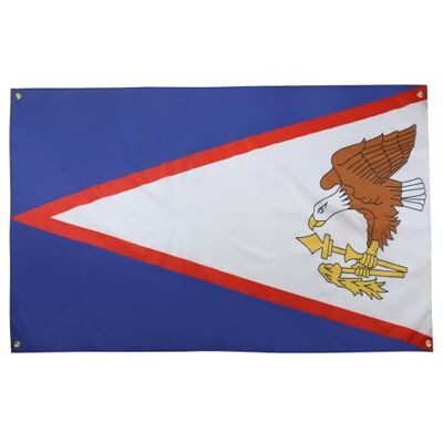 AZ FLAG Amerikanska Samoa-flaggan 150x90 cm med 4 öljetter, amerikansk flagga för balkong eller vägg AZ FLAG Amerikanska Samoa-flaggan 150x90 cm med 4 öljetter, amerikansk flagga för balkong eller vägg