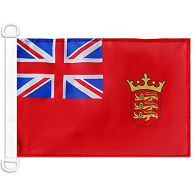 AZ FLAG Båtflagga Jersey civilflagga 45x30 cm Mesh-Polyester Plastringar Utomhus- och marint bruk jerseysk båtflagga Jersey Civil Ensign vädertålig med dubbelsydda sömmar och förstärkta kanter AZ FLAG Båtflagga Jersey civilflagga 45x30 cm Mesh-Polyester Plastringar Utomhus- och marint bruk jerseysk båtflagga Jersey Civil Ensign vädertålig med dubbelsydda sömmar och förstärkta kanter