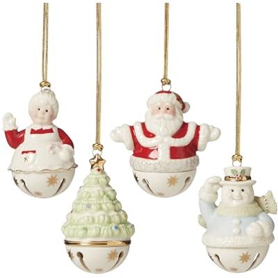 Lenox 894794 Bjällerklang prydnad, set med 4 Lenox 894794 Bjällerklang prydnad, set med 4