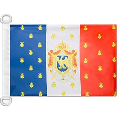 AZ FLAG Nautisk flagga Etendard de Napoleon III 45 x 30 cm Second Empire France båtflagga 30 x 45 cm AZ FLAG Nautisk flagga Etendard de Napoleon III 45 x 30 cm Second Empire France båtflagga 30 x 45 cm