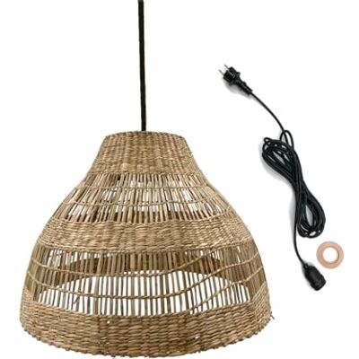 Lumisky Merida Outdoor-nätfjädring utomhus marin gräskabel, bohemisk stil, 5 m kabellängd Lumisky Merida Outdoor-nätfjädring utomhus marin gräskabel, bohemisk stil, 5 m kabellängd