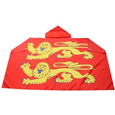 AZ FLAG Lower Normandie flagga 150 x 90 cm Lower Norman Flag Cape Frankrike 100% polyester med integrerade ärmar Body Flag 80 g AZ FLAG Lower Normandie flagga 150 x 90 cm Lower Norman Flag Cape Frankrike 100% polyester med integrerade ärmar Body Flag 80 g