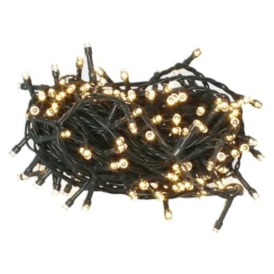 Glowster LED-ljusslinga 200 lampor, 15 m, 230 V, IP44, utomhus- och inomhusdekoration, perfekt för fest och atmosfär. Glowster LED-ljusslinga 200 lampor, 15 m, 230 V, IP44, utomhus- och inomhusdekoration, perfekt för fest och atmosfär.